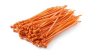 ORANGE CABLE TIES 100PK