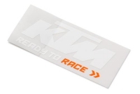 LOGO STICKER WHITE