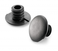 BAR END SET BLACK