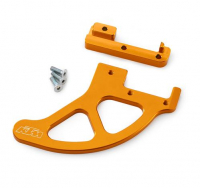 REAR BRAKE DISC GUARD ORANGE