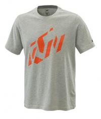 RADICAL SLICED TEE GREY